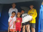 Anak-anak di Penampungan Korban terdampak banjir