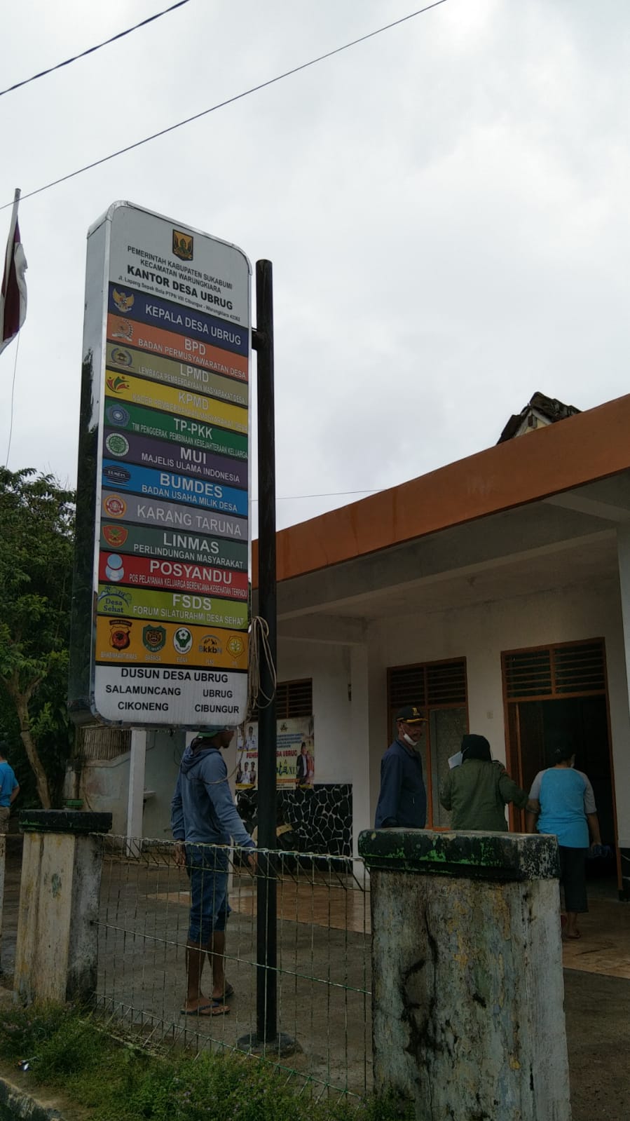 Kantor Desa Ubrug Kecamatan Warungkiar