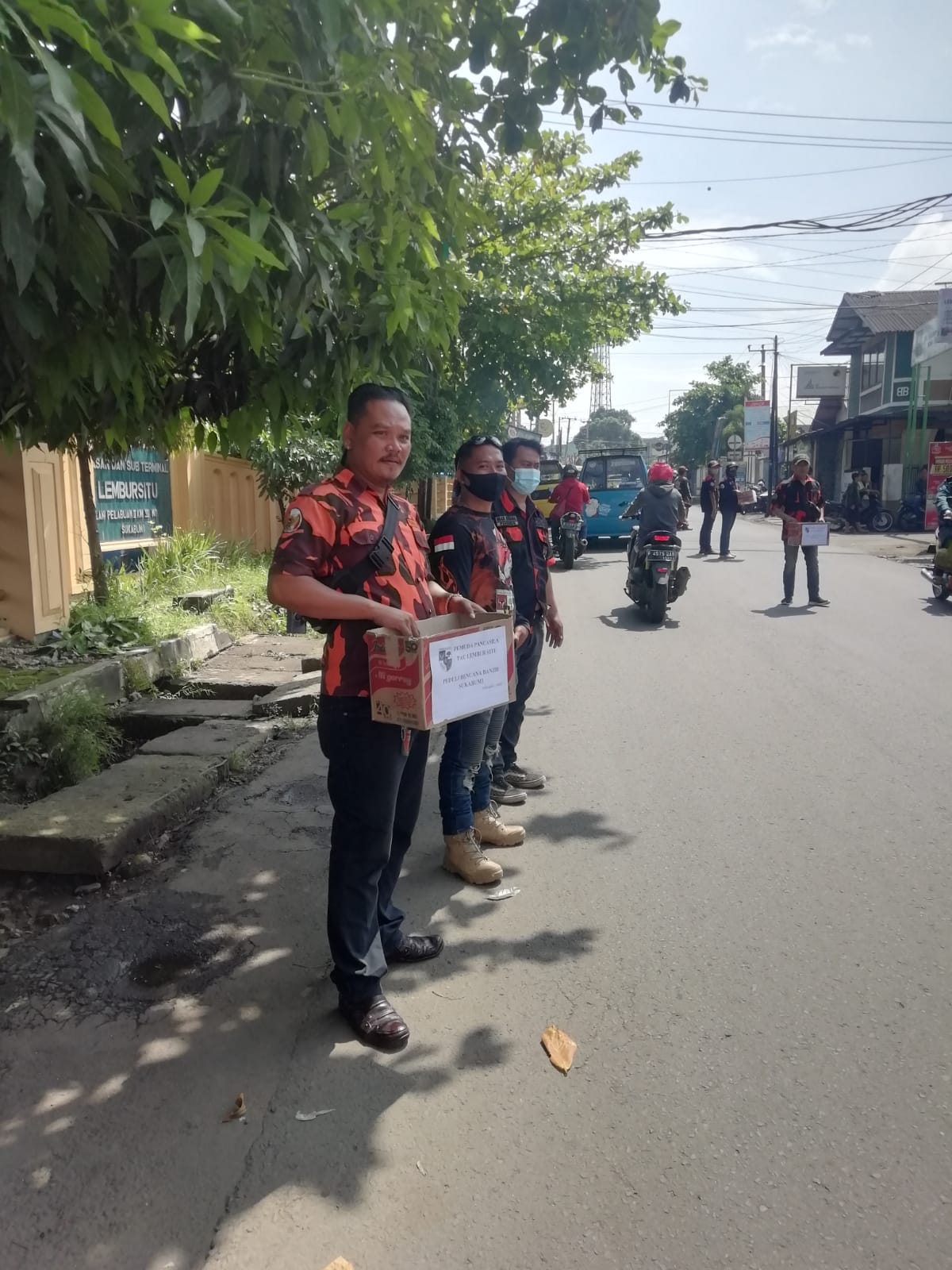 PAC PP Lembursitu gelar Aksi Open Donasi untuk korban banjir