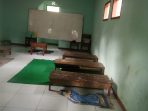 Mushola tempat relokasi siswa untuk belajar