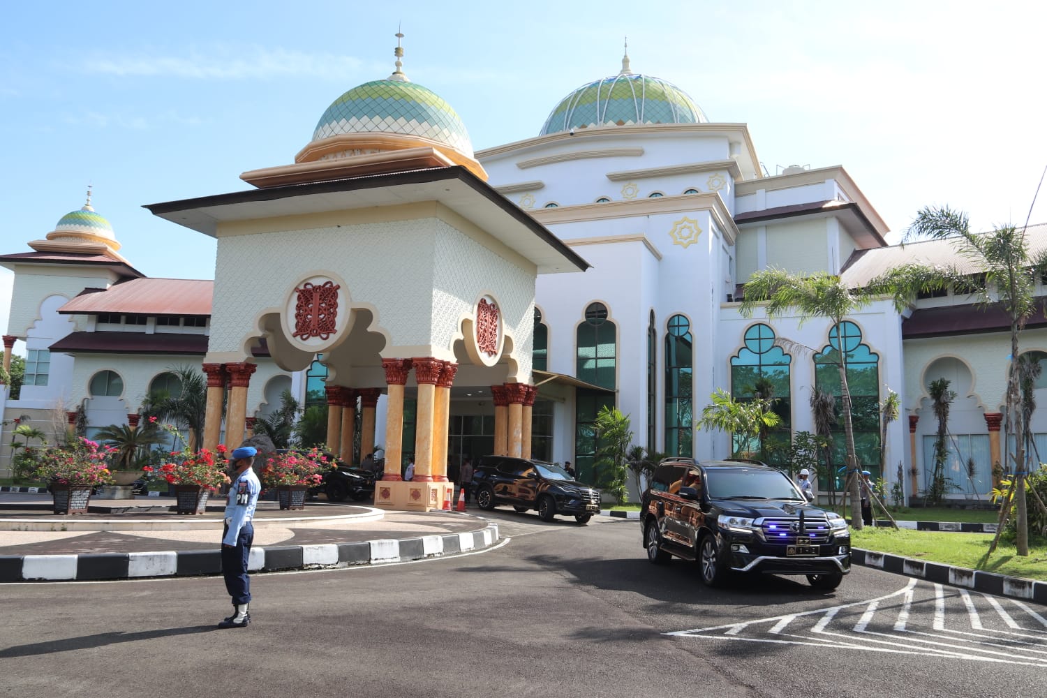 Rombongan Pejabat Polda Aceh