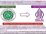 Loga baru Halal yang dicanangkan MUI