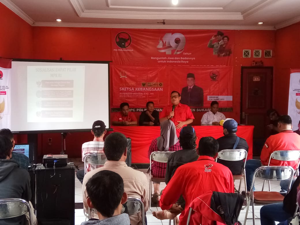 Sosialisasi Empat Pilar oleh anggota DPRD Jabar Fraksi PDIP