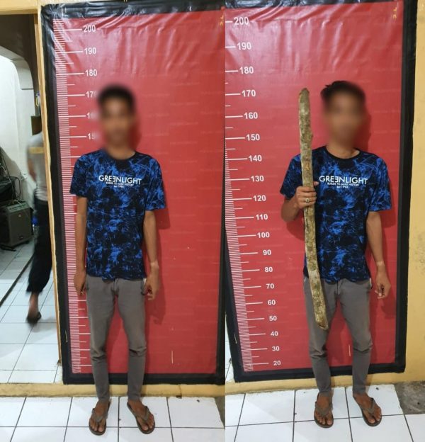 Terduga pelaku penganiayaan sopir