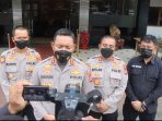 Kapolres Metro Tangerang Kota saat jumpa pers curanmor