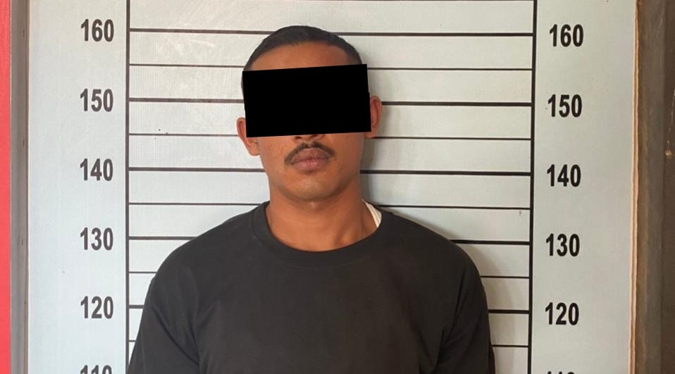 Terduga pelaku pembunuhan yang sudah diamankan