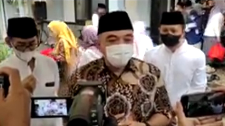 Bupati Tangerang ungkapkan keterkejutannya pada awak media