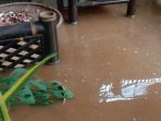 Situasi rumah warga desa cikujang yang terendam banjir