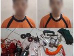 Dua terduga pelaku dengan pemberatan yang sudah tertangkapa