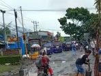 Demo masyarakat dan Sopir angkot tuntut perbaikan jalan