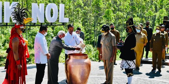 Prosesi Kendi Nusantara di IKN