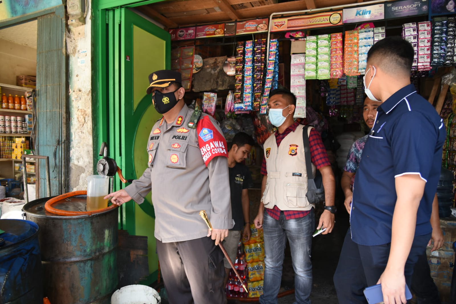 Kapolres Bireun ingatkan pedagang