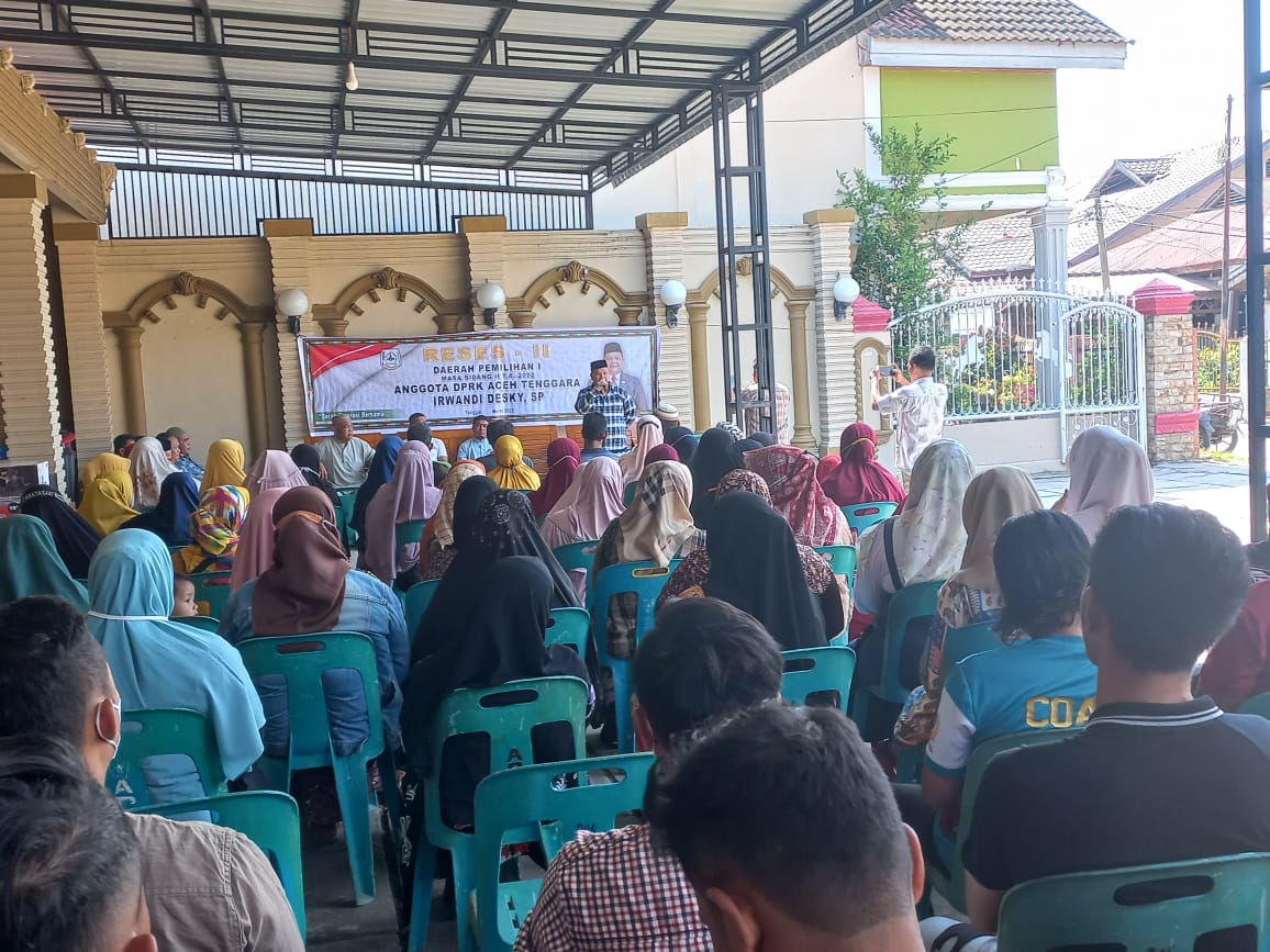 Pelaksanaan reses II DPRK Aceh tenggara dari Partai Golkar