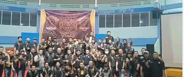 Para anggotaSukabumi Tiger Club usai Mubes