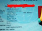 KTP yang diduga abal-abal yang digunakan menipu