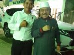 Wartawan Bharindojabar saat bersilaturahmi di kediaman KH Asep Mubarok