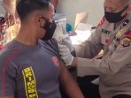 Pelaksanaan Vaksinasi Covid 19 di Mapolda Aceh