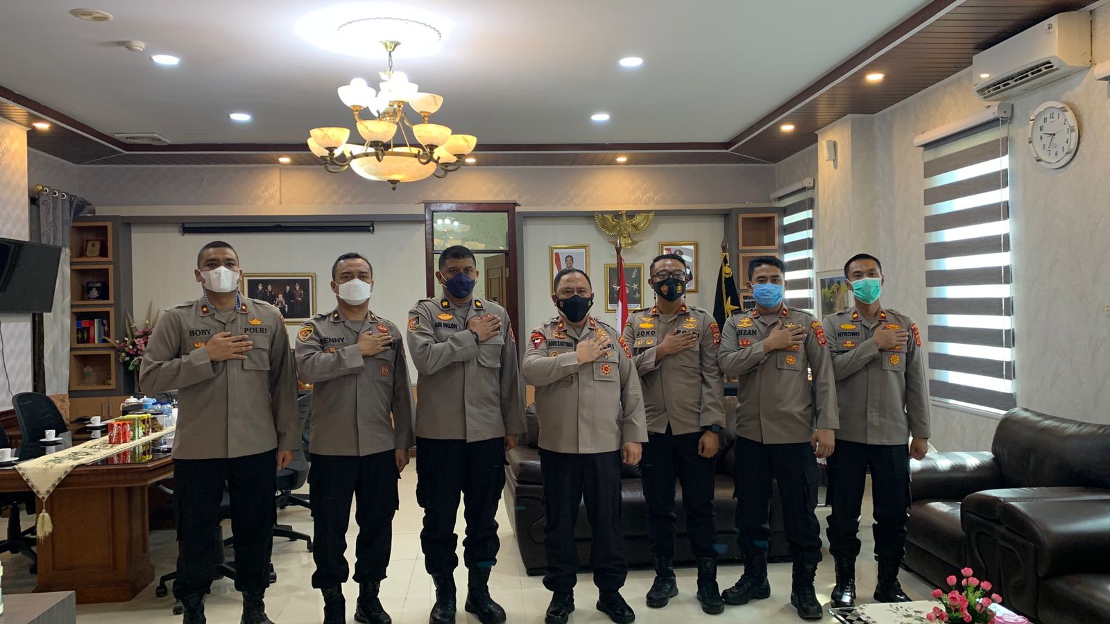 Wakapolda Aceh lepas 6 Pamen untuk ikuti pendidikan